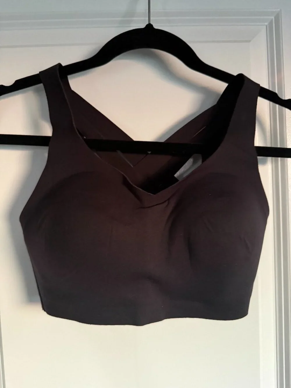 Lululemon Black Enlite Bra Weave-Back High Support Sports Bra D32 32D